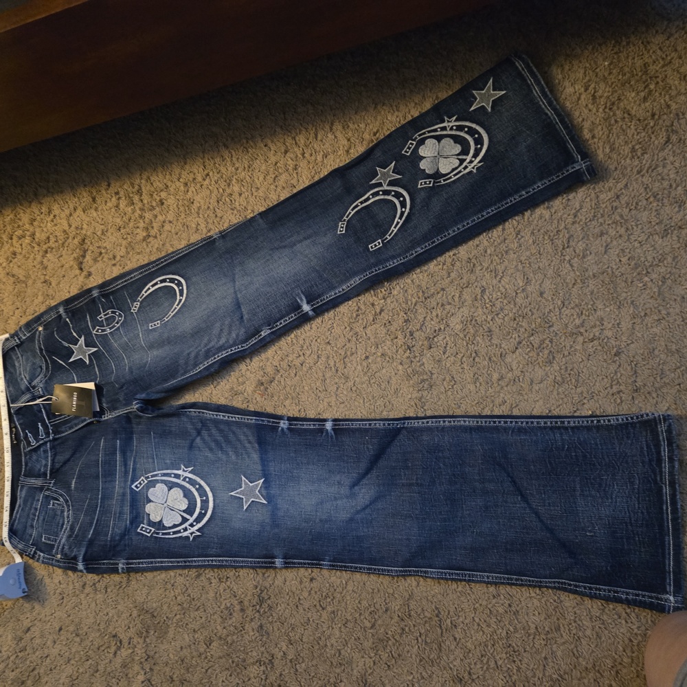 Women's jeans.